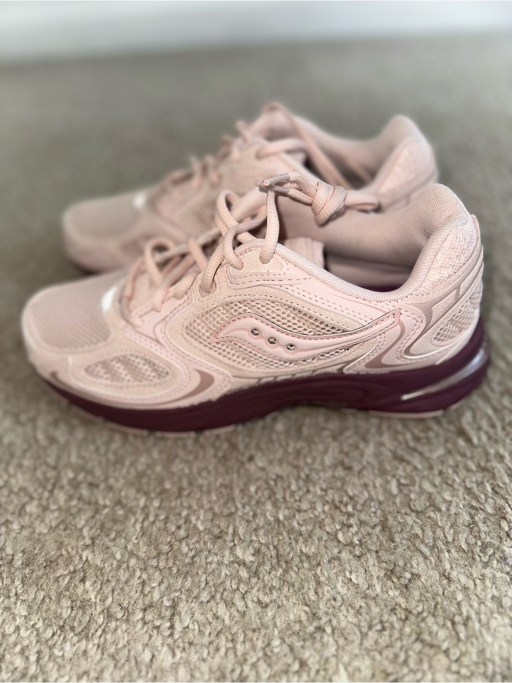 2025 Saucony Grid Jazz 9 'Matte Pack - Peony Purple' (No Box) - Picture 3 of 6
